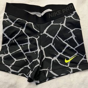 Nike Pro Athletic Dri Fit Shorts